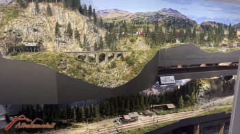 Rugnux Viadukt auf dem Albulamodell 2026